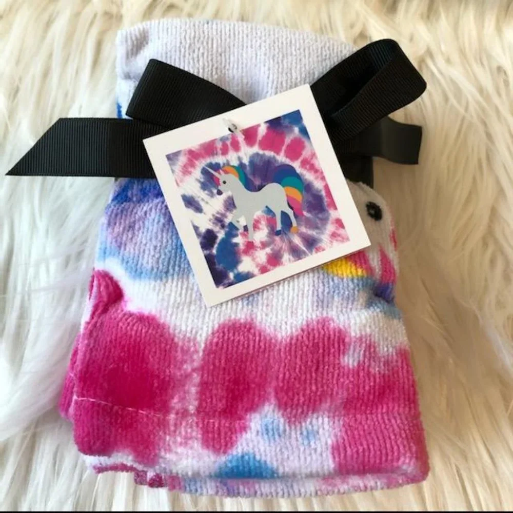Bebe Tie Dye Unicorn 6 Piece Towel Set